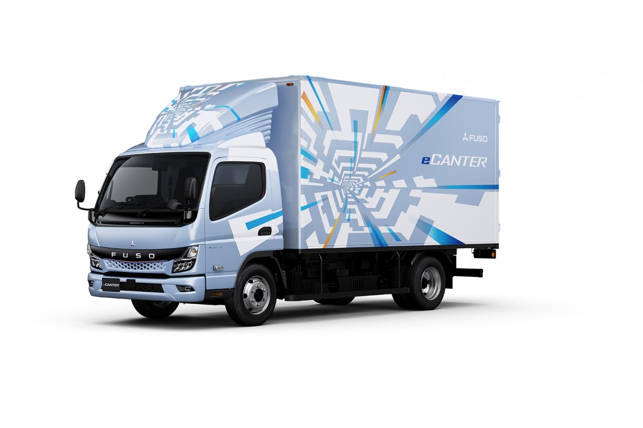 eCanter最新モデル(GVW 8t)