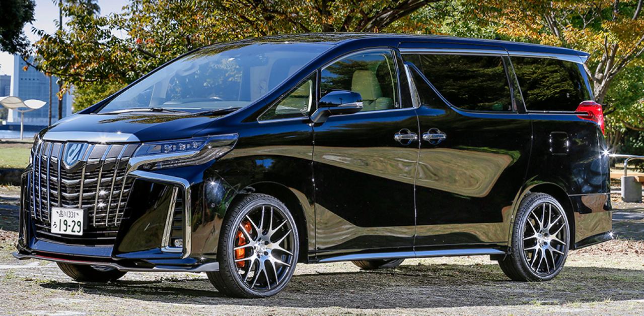 ALPHARD HYBRID 2021年式に装着