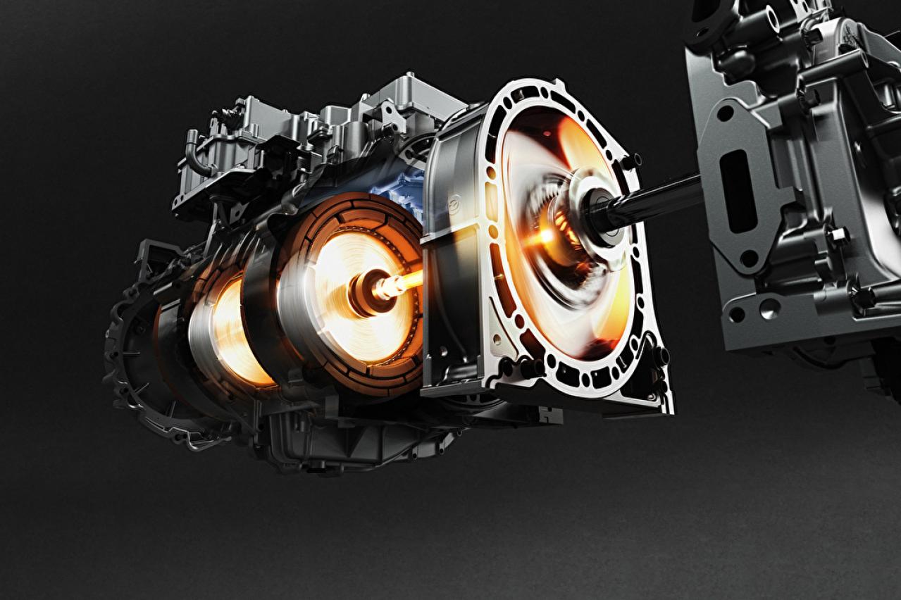 e-SKYACTIV R-EV電動駆動ユニット