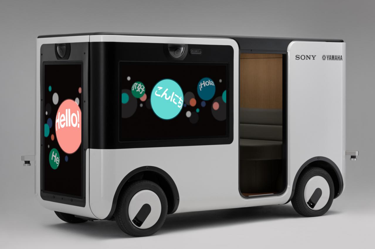 ヤマハとソニー、共同開発のエンタメ車両「SC-1」でMR体験を提供する新サービスを展開