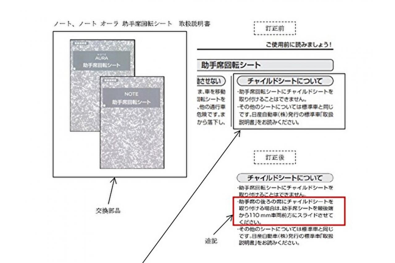 日産「ノート」など2車種894台をリコール…取扱説明書に記載漏れ、保安基準不適合 | TOPPER[トッパー]