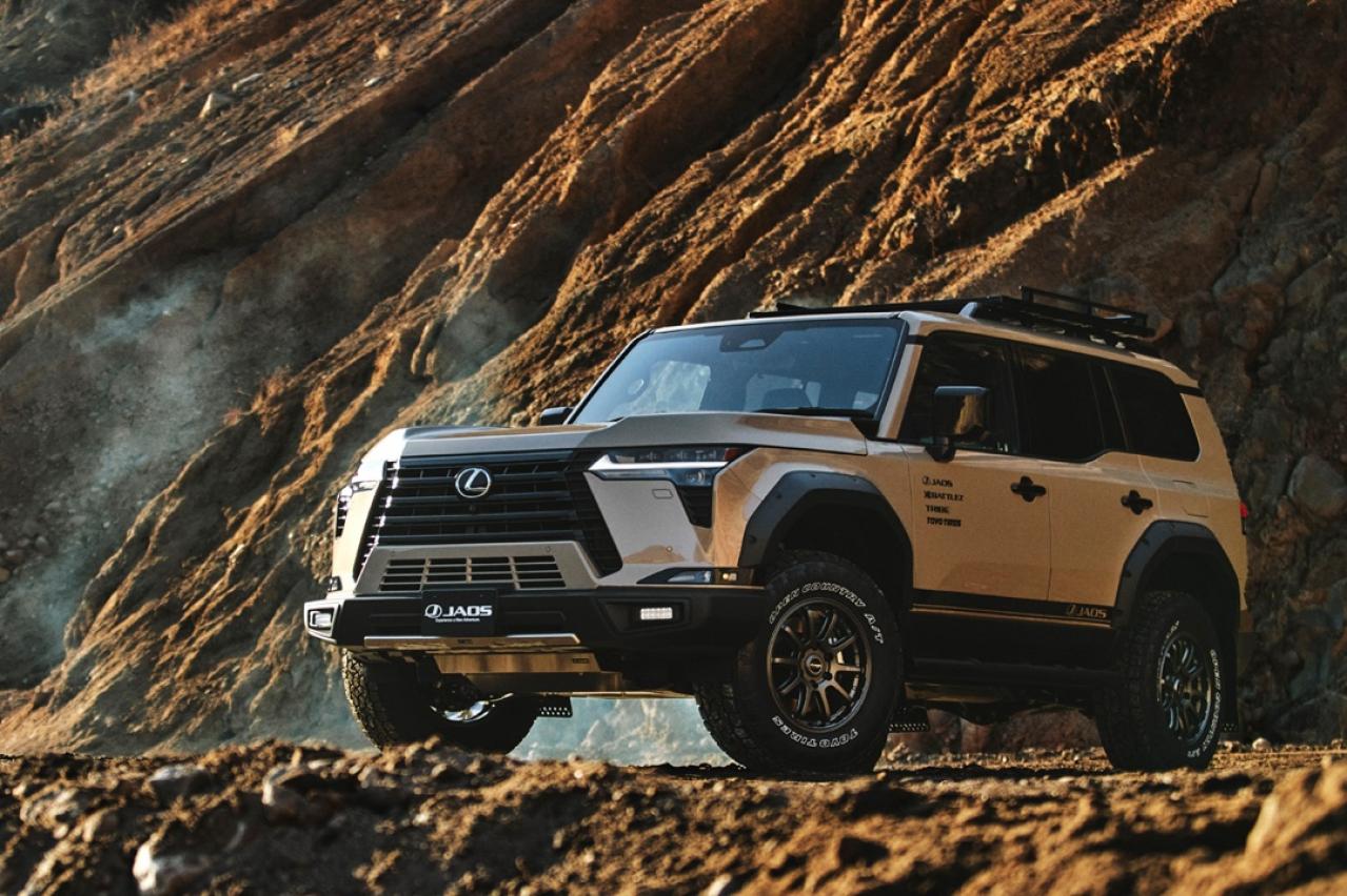 レクサスとジャオス、新型GXのカスタマイズモデル「OVERTRAIL JAOS ver.」を公開
