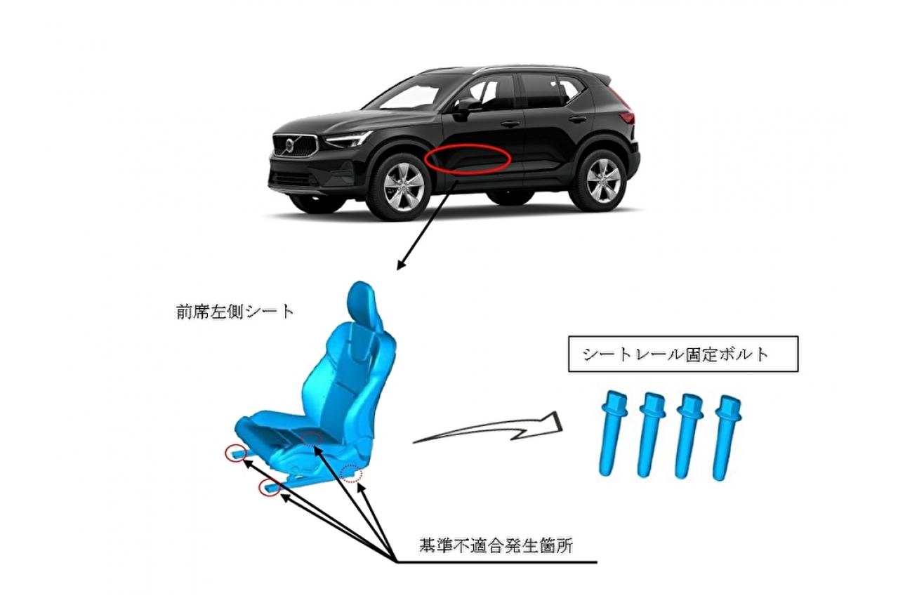 ボルボ「XC40」11台をリコール…衝突時に乗員を保護できなくなるおそれ | TOPPER[トッパー]