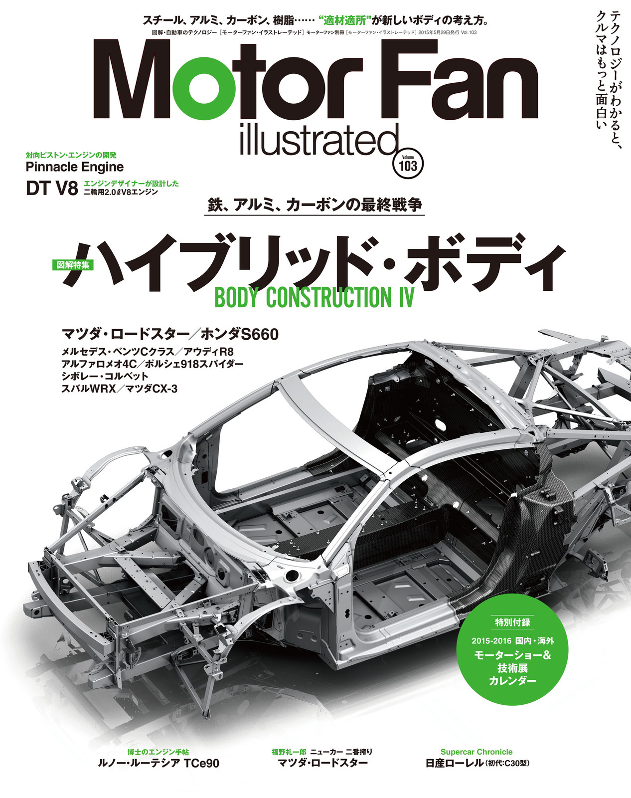鉄、アルミ、カーボンの最終戦争「ハイブリッド・ボディ」